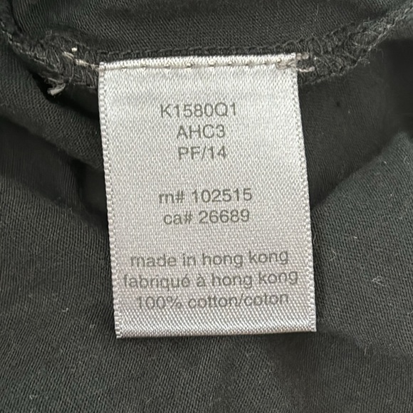 John Varvatos Collection Black Tee Shirt - Picture 3 of 4